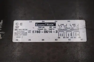 NEW MICRON TRANSFORMER E780-0614-3 STOCK H472