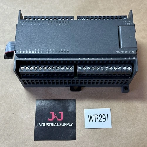 Used Siemens 6ES7 223-1BL22-0XA0 PLC Input & Output Indiana US | J&J Industrial Supply #1076500