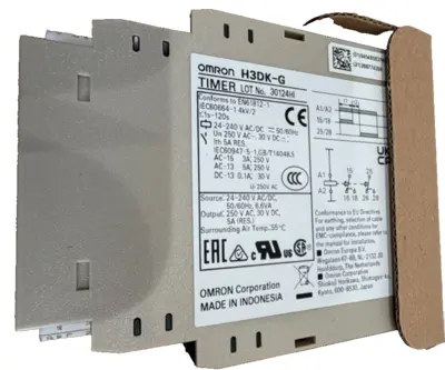 NEW OMRON H3DK-G STAR DELTA TIMER H3DKG