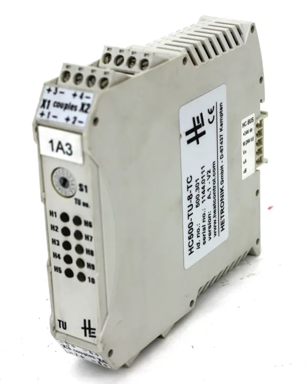 Used HETRONIK HC500-TU-8-TC Temperature Controls | Industrial Parts R Us Inc. #366054