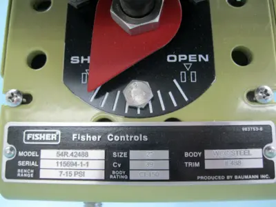 NEW Fisher Controls 54R.42488