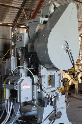 30 Ton Bliss Straight Side S.C. High Speed Press; Flywheel Drive; Re-mfg. 2005