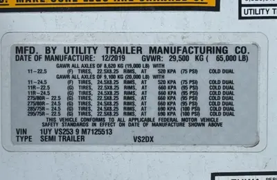 Used UTILITY 53 X 102 Box Trailers Illinois US | Mitsubishi HC Capital America #1362586