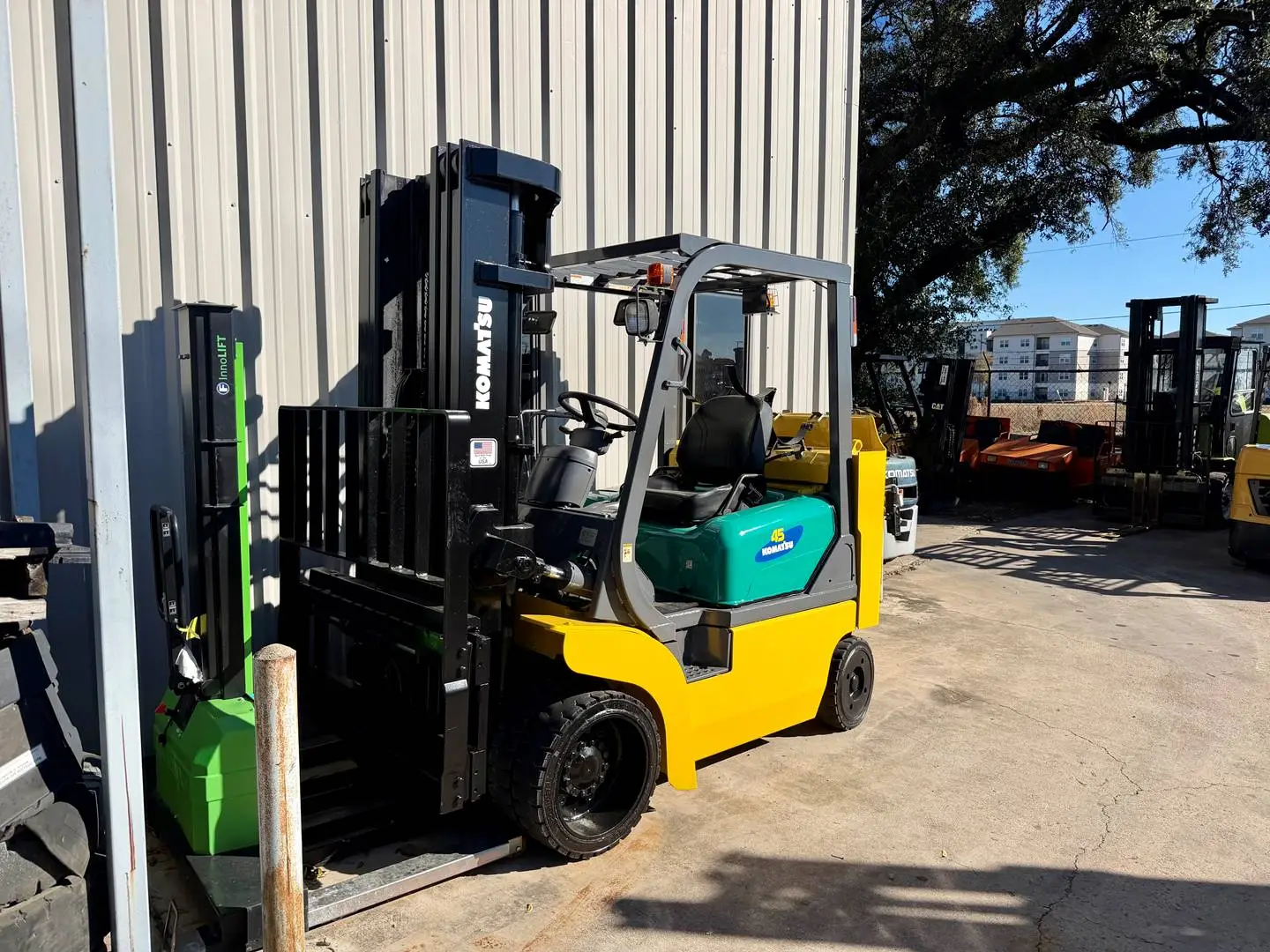 Used 2009 KOMATSU FG45BCS-8 Liquid Propane Forklifts Texas US | TB Forklifts #1274951
