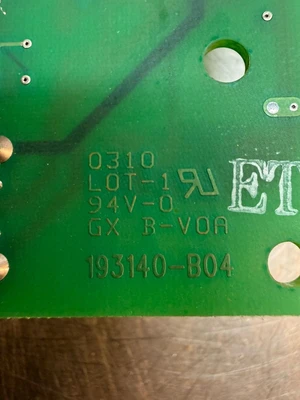Rockwell Automation 314891-A01 Board Rev 01 (3.4.5)
