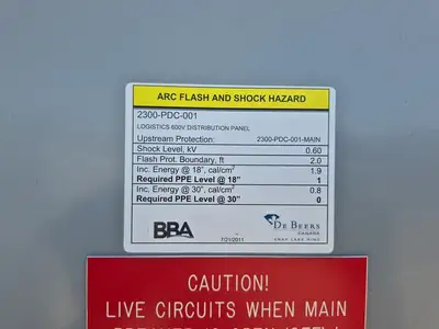Power Distribution Center (PDC) - 600 Amp Main Breaker