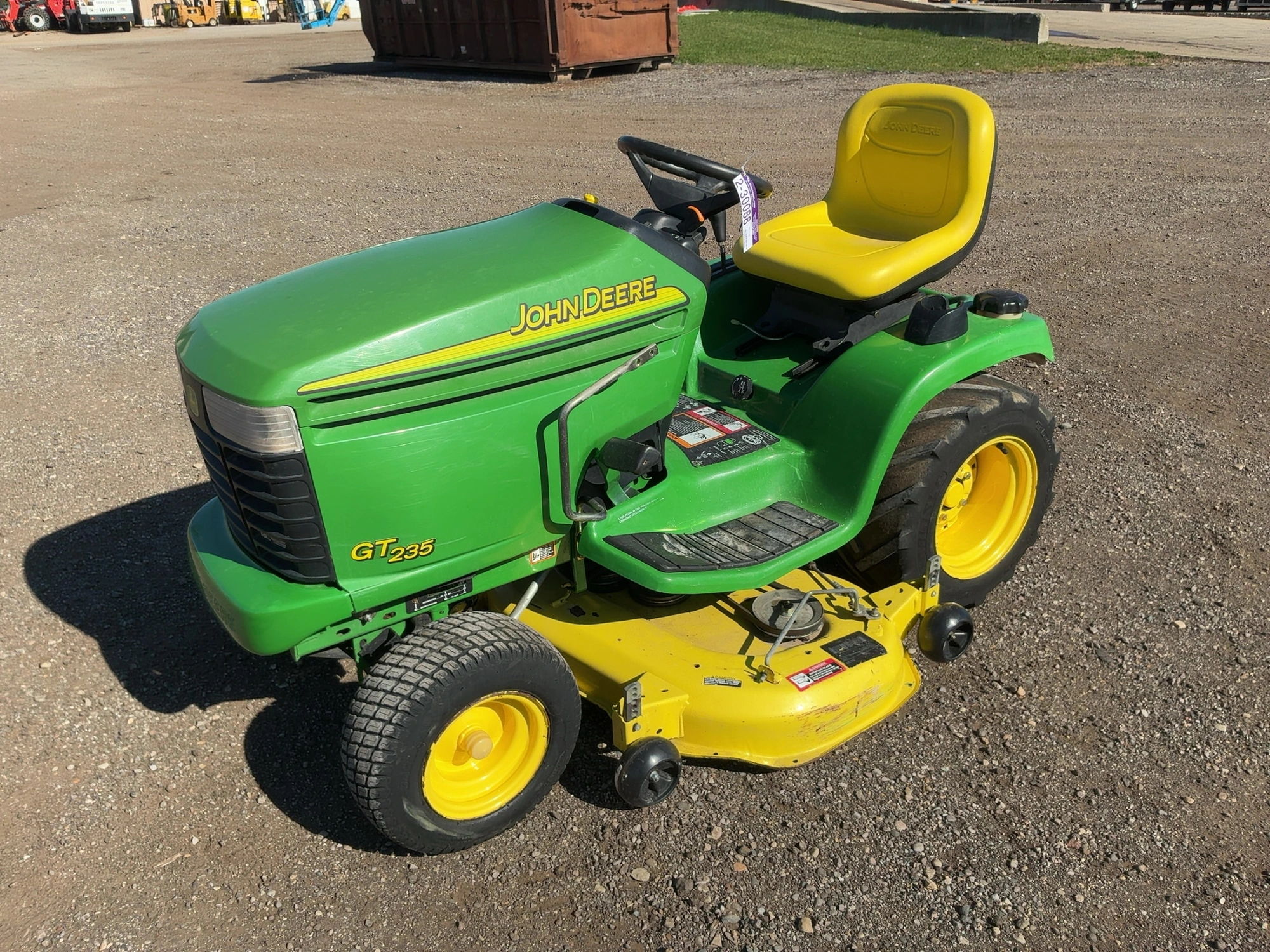 Used JOHN DEERE GT235 Mowers Michigan US | Miedema Asset Management Group #1580232