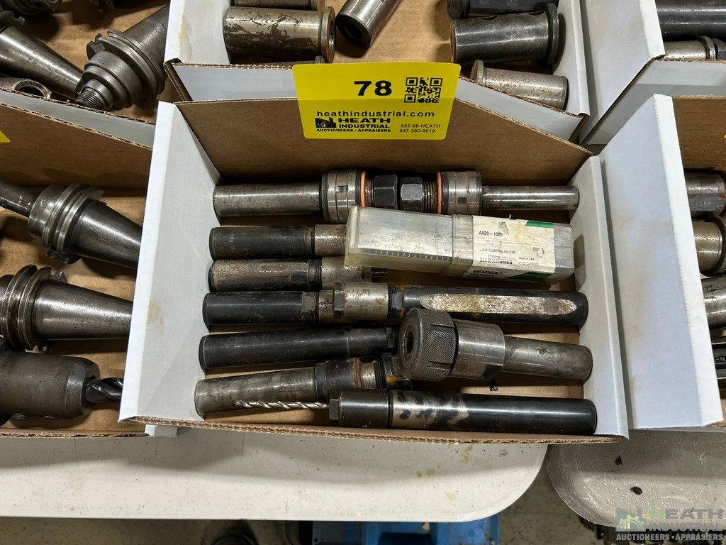 Used _UNKNOWN_ ASSORTED FLOATING TOOL HOLDERS Tool Holders Illinois US | Heath Industrial Auction Services #1549717