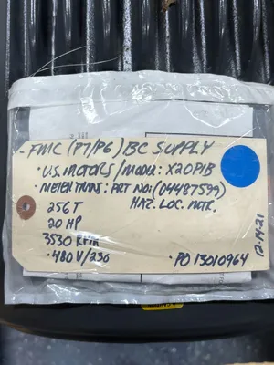 US MOTORS/NIDEC X20P1B DW57 ELECTRIC MOTORS | ESS Industrial Equipment Sales (11)