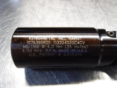 Kennametal 1.50" 1-1/2" Indexable Endmill for ADKT inserts #1076395R00 (LOC190)