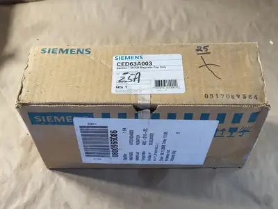 NEW SIEMENS CED63A025