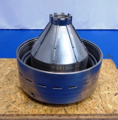 Westfalia MSD 130-07-076 hermetic cold milk separator, 316SS.