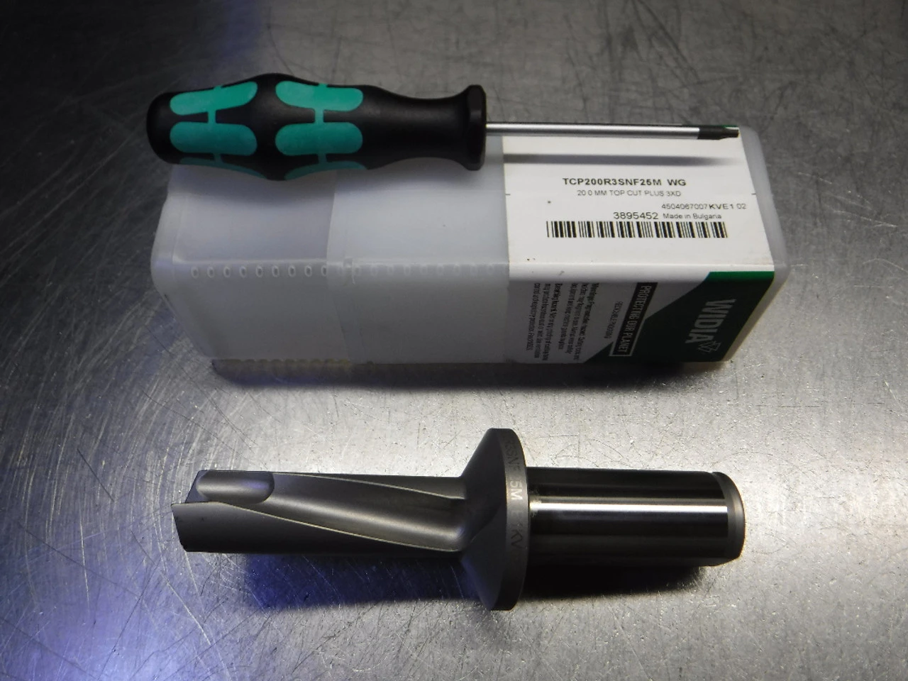 Widia 20mm 2 Flute Coolant Thru Indexable Drill TCP200R3SNF25M WG (LOC105)