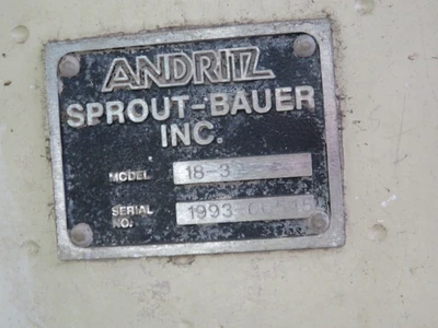 USED Sprout Bauer 575-18-3