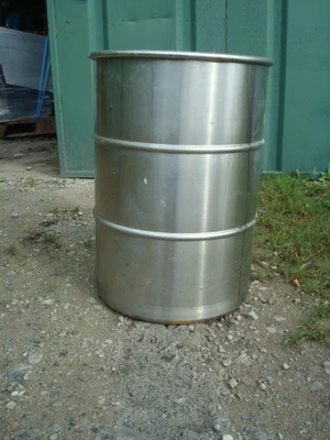 100L S/S Enclosed Tank with clamp lid