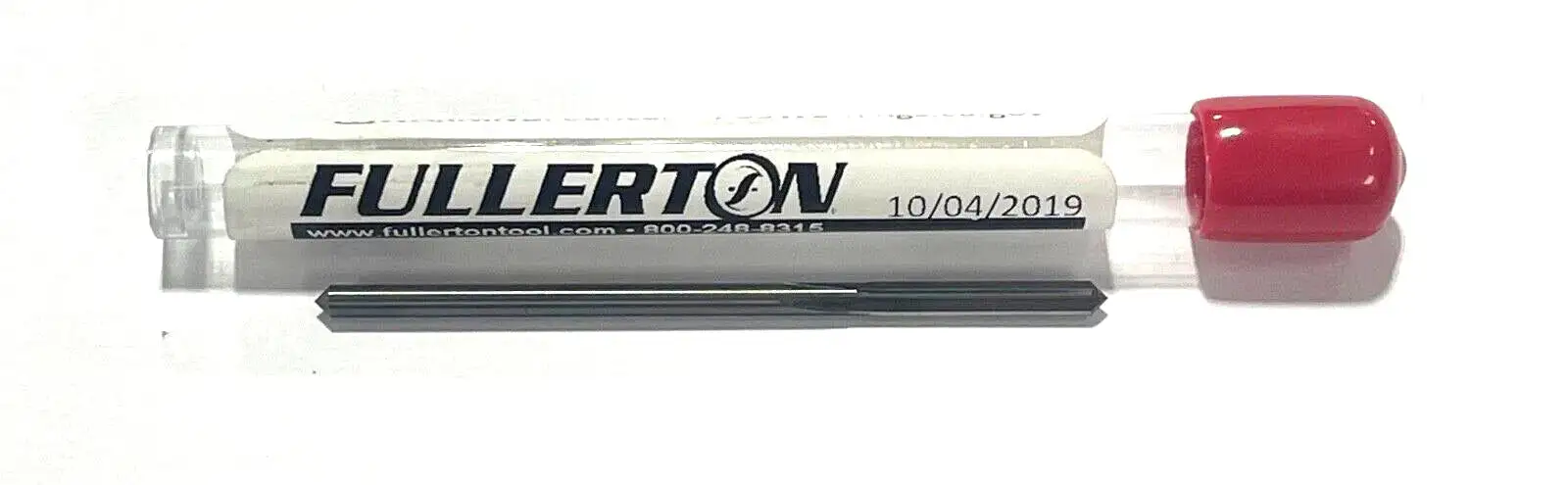 Fullerton .0998" Solid Carbide Chucking Reamer 4 Flute Straight Flute USA Made