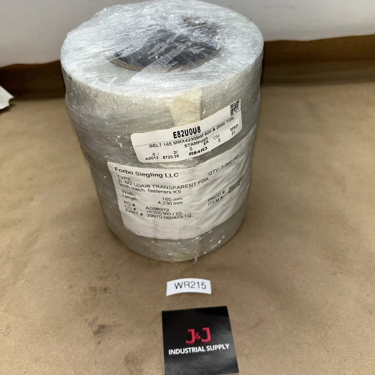 New | in-Stock Forbo Siegling E 8/2 UO/U8 Belt Conveyors Indiana US | J&J Industrial Supply #525527