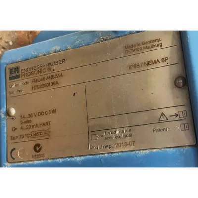NEW ENDRESS+HAUSER FMU40