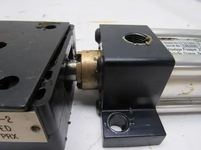 Steel Master Transfer Gate Positive Stop Shot Pin W/Air Cylinder
