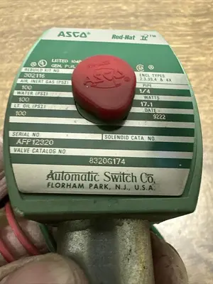 New | in-Stock ASCO 8320G174 Solenoid Valves Ohio US | Surplus Asset Holdings #1237784