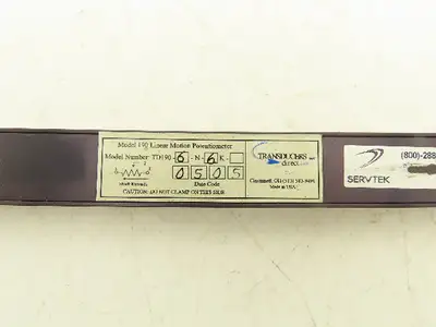 Servtek TD190-6-N-6.K Linear Transducer Cylinder Position Sensor 6" Stroke