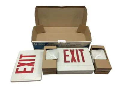 New | in-Stock Lithonia Lighting LED Exit/Unit Combo w/ Battery 120/277VAC Lighting Michigan US | Maverick Industrial Sales #1400902