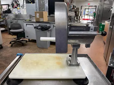Used Nemco Used Nemco 55200AN 1/16"-1/2" Adjustable Easy Slicer Fruit / Vegetable Cutter - JD Slicers / Dicers / Cutters Illinois US | Falcon Restaurant Supply #1375157