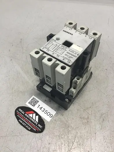 Used SIEMENS 3TF4622-OAK6 PLC Contactors | Ideal Machinery #619963