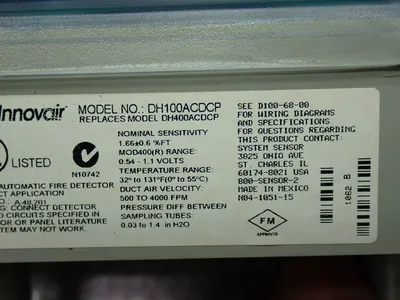 NEW INNOVAIR DH100ACDCP