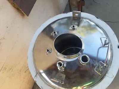Tank, 20 Gallon, 316L Stainless Steel, Jacketed, Insulated, Pope Scientific #S744706