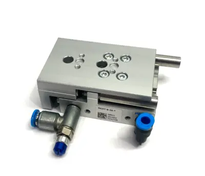USED FESTO PNEUMATIC MINI SLIDE ACTUATOR 8MM PISTON 20MM STROKE 8085111