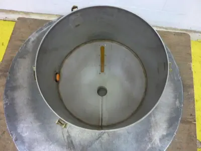 USED METAL FABRICATOR HOPPER625
