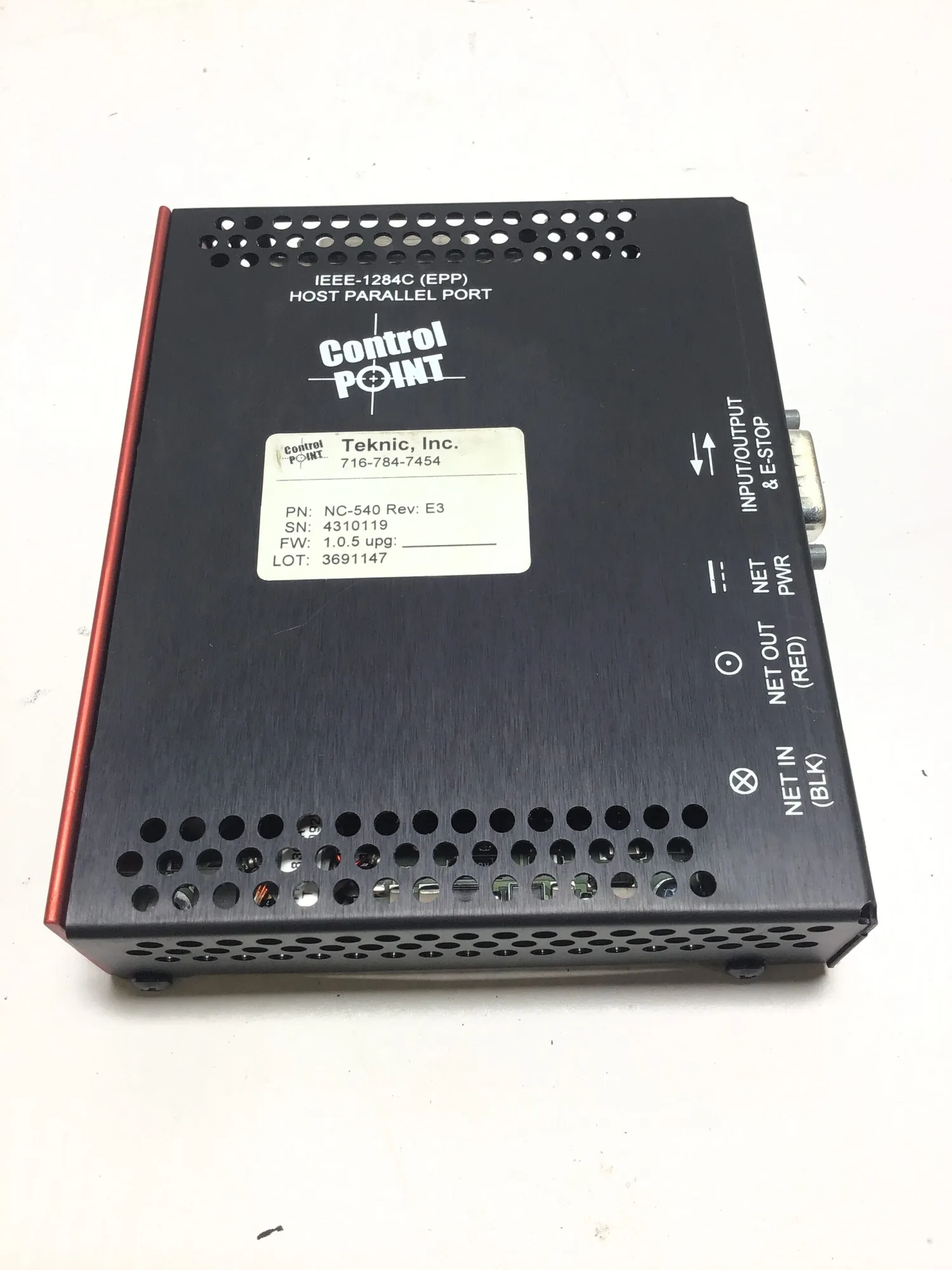 Teknic NC-540 Network Drive Controller Rev E3