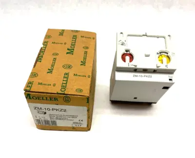 USED MOELLER ADJUSTABLE MOTOR PROTECTION TRIP BLOCK 6-10A, 80-140A