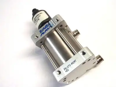 USED BIMBA FLAT-I  PNEUMATIC CYLINDER WITH TRD AC375