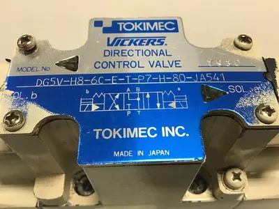 USED TOKIMEC DG5V-H8-6C-E-T-P7-H-80-JAS41