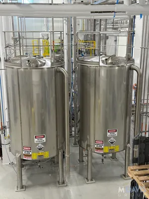 USED 2021 INDUSTRIES D'ACIER INOXYDABLE ITEE 2,600 GALLON