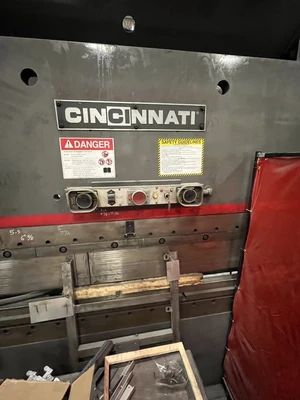 175 Ton Cincinnati Brake Press, Model 175CB x 10', Autobend 6 Controller