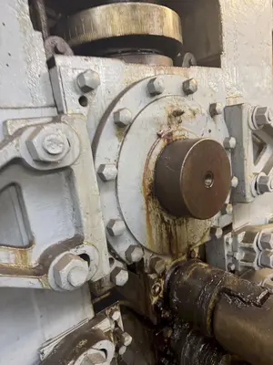 20" WIDE x 22" x 4-HI BLISS 100 HP POWERED ROLLING MILL: YOBRO #23828