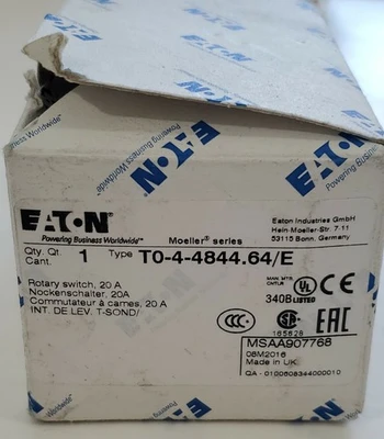 NEW Eaton T0-4-4844.64