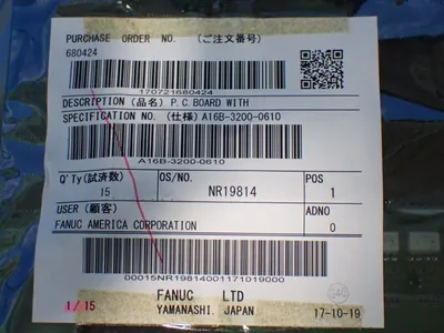 NEW FANUC A16B32000610