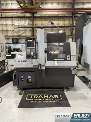 Used 2008 TSUGAMI SS20 Swiss Type Automatic Screw Machines Ohio US | HGR 24 #1005799