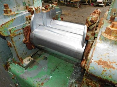 USED EEMCO TWO ROLL MILL 6 X 13 TWO ROLL