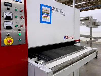 Used 2013 MIDWEST SANDRIGHT P2575MDB Wide Belt Sanders Illinois US | Machine Factory Outlet #1264365