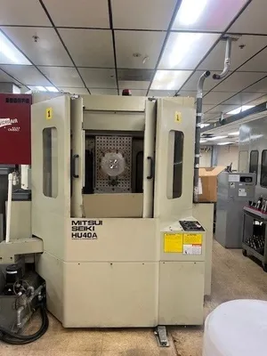 2002 MITSUI SEIKI HU40A Horizontal Machining Centers | 520 Machinery Sales LLC (1)