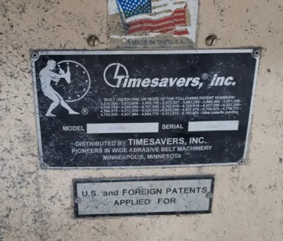 TIMESAVERS CS-180 Wide Belt Sanders | Universal Press & Machinery (UPM) (6)