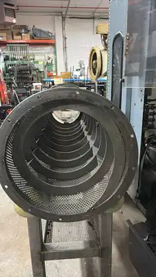 CUSTOM BUILT Rotary Drum Parts Dryer Finishing & Cleaning Machines | Global Machine Brokers, LLC (3)