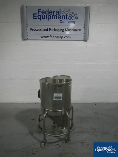 Used Unknown 4 Cu Ft Tote Bin, S/S Bins Ohio US | Federal Equipment Company #125726