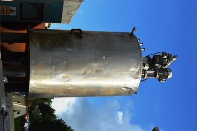 5,000L S/S Jktd Anchor Combination Mixer