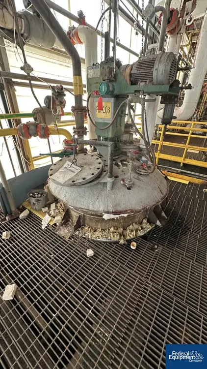 Used IPS 1,200 Gal IPS Reactor, 316 S/S, 90/100# Reactors Michigan US | Federal Equipment Company #127642